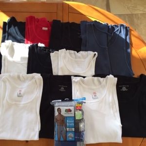 NWT Mens Boxer Briefs plus 11 Athletic T-Shirts